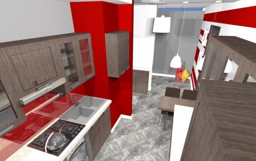 projekt kuchni - 075